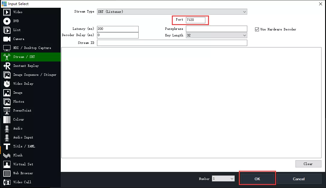 H.265 Streaming Encoder