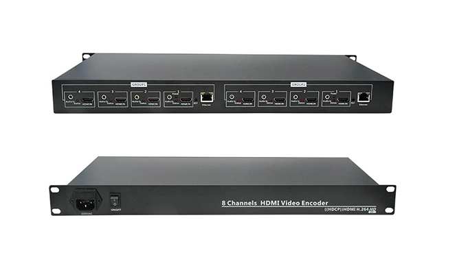 8 channels 4K30 H.264 HDMI Video Encoder