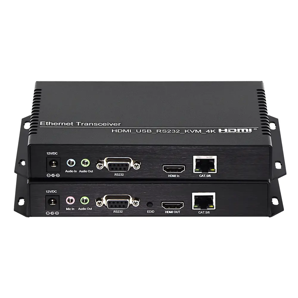 4K@30HZ HDMI/USB2.0 KVM Extender over Cat5e Cable